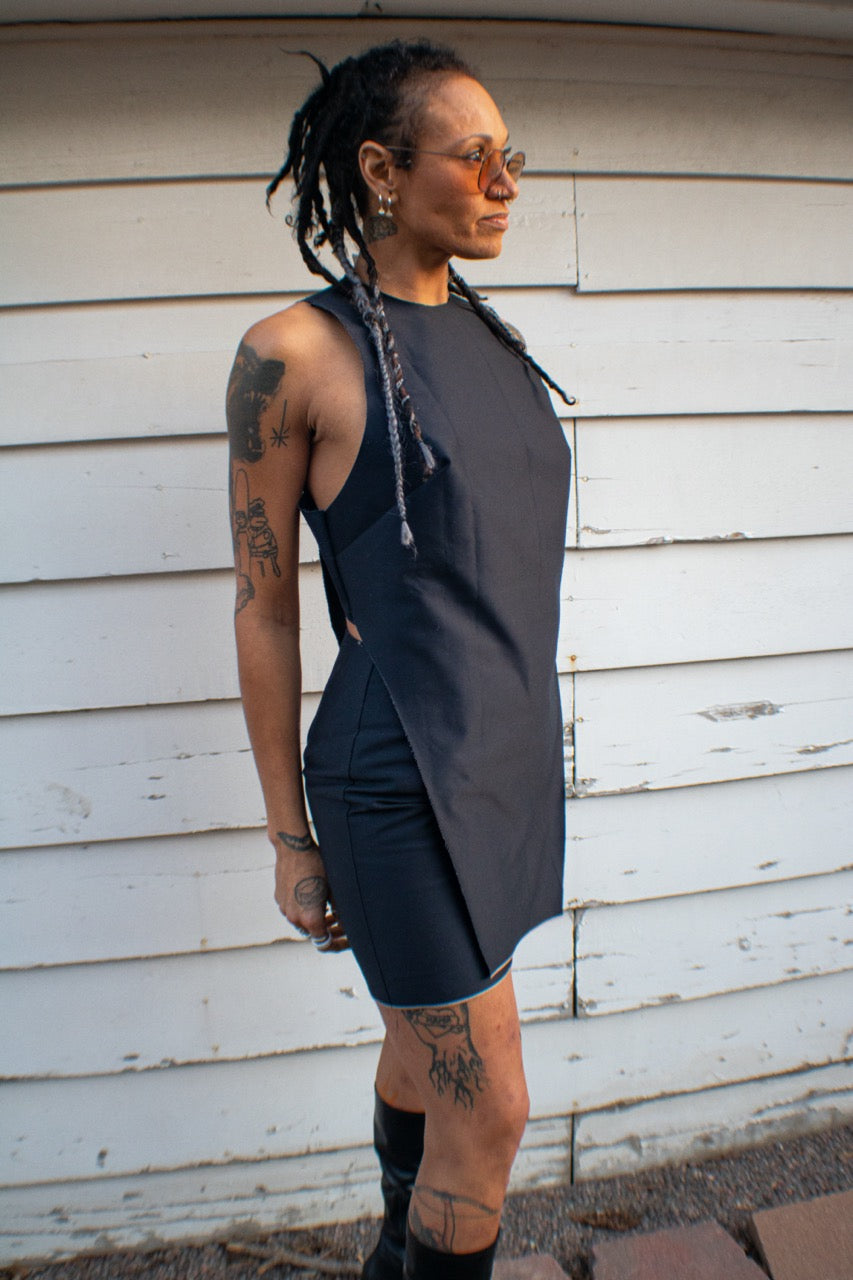 THE RAW DENIM HALTER
