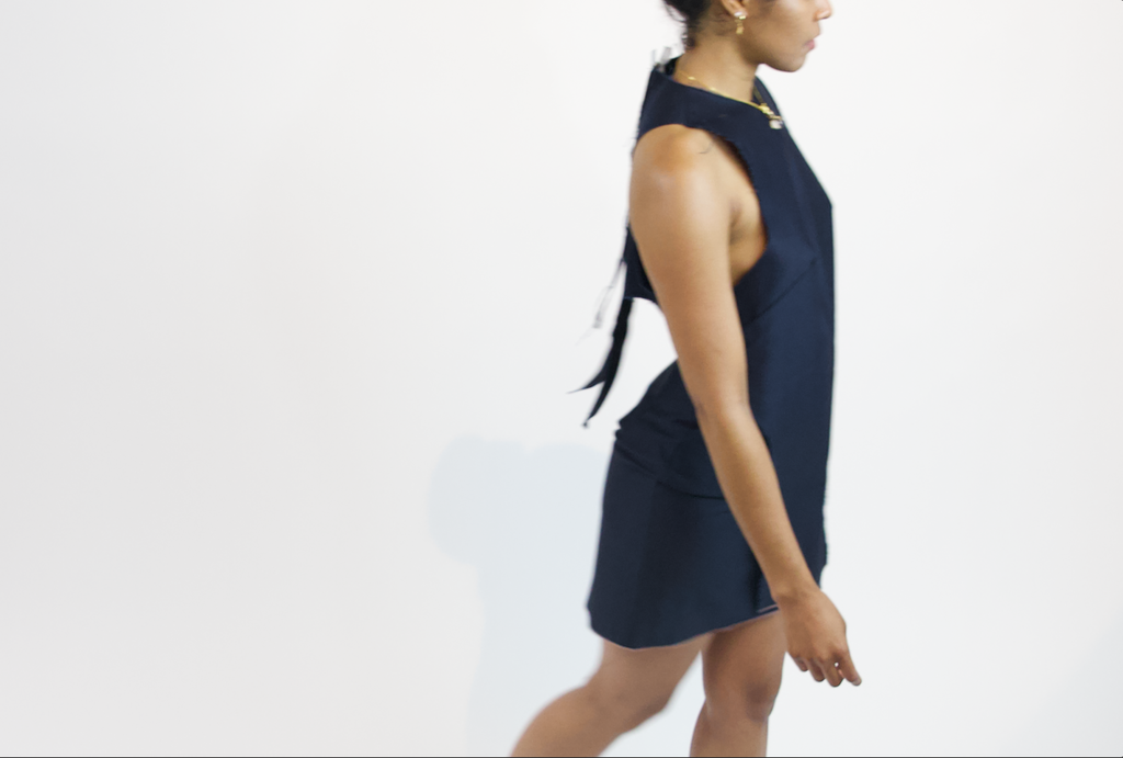 THE RAW DENIM HALTER